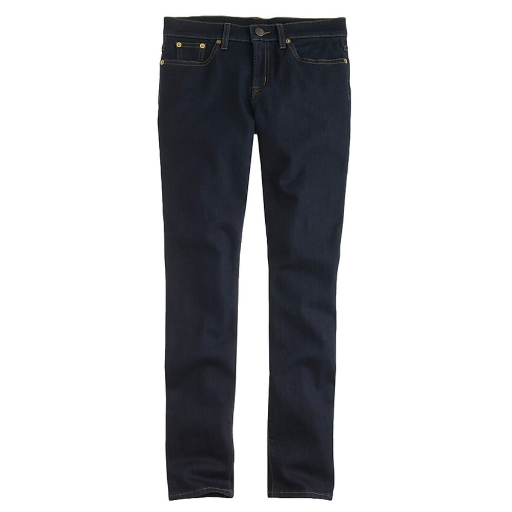 J. Crew Ever stretch toothpick jean in resin rinse